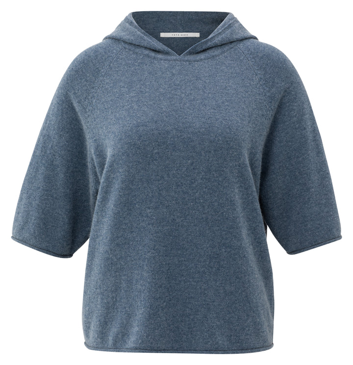 Pull douillet à manches courtes