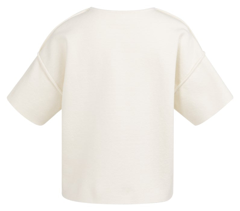 Chandail à coutures apparentes - Manches courtes