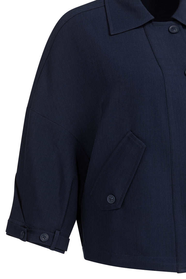 Veste à coupe ample - Composition extensible et taille ajustable