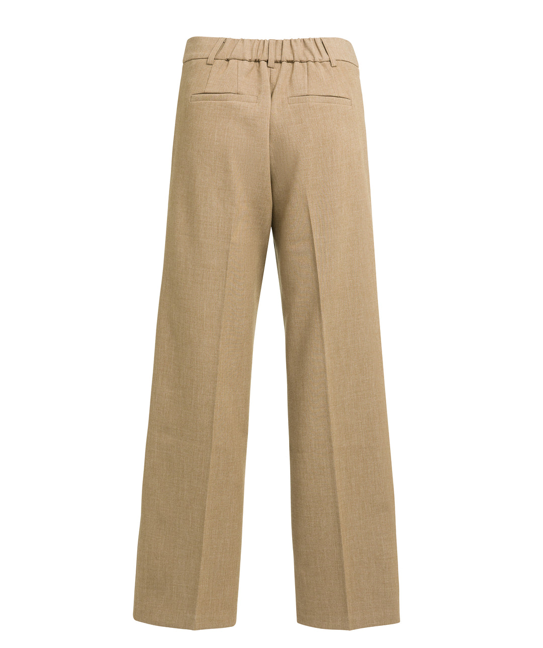 Pantalon droit taille mi-haute à détails de coutures - Ultra-confortable