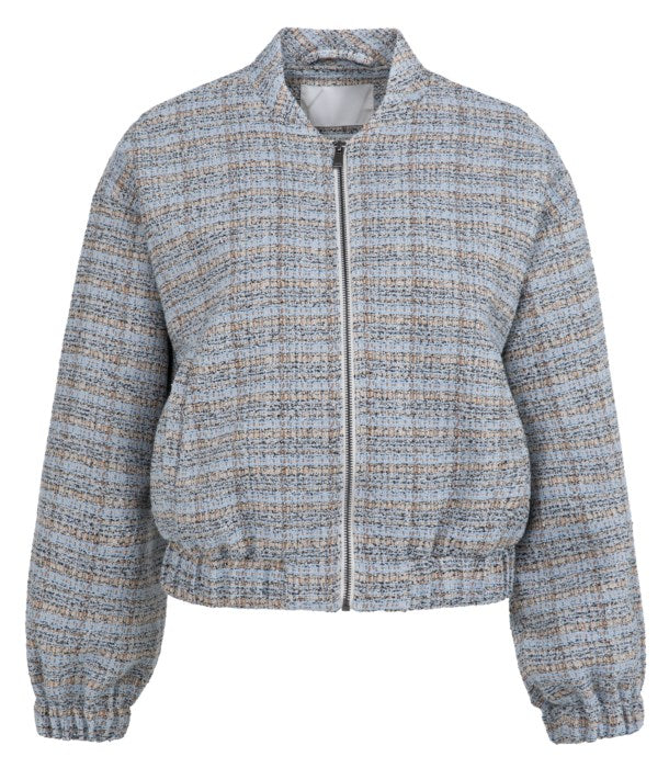 Veste courte modèle zippé – Coupe décontractée