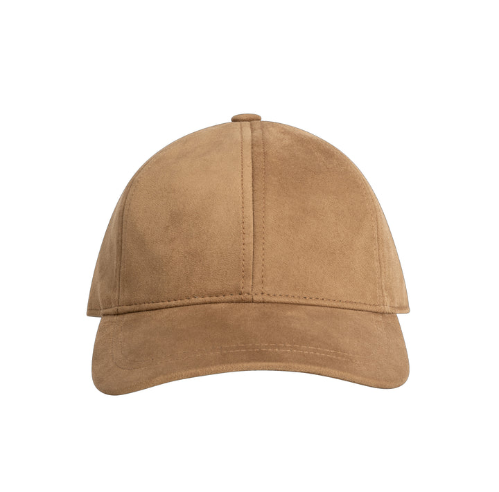 Casquette avec surpiqûres épaisses - Élégante en suède synthétique
