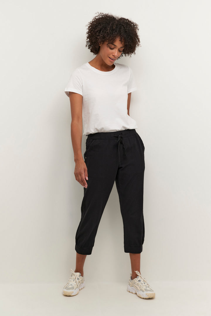 Pantalon capri ajusté aux mollets Naya