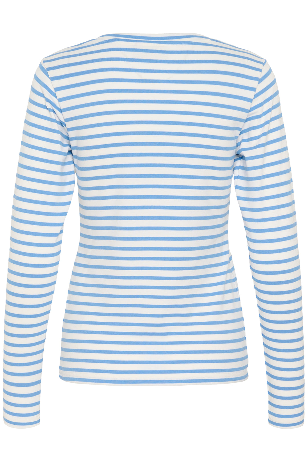 Pull à rayures Liddy - Broderie cœur contrastante