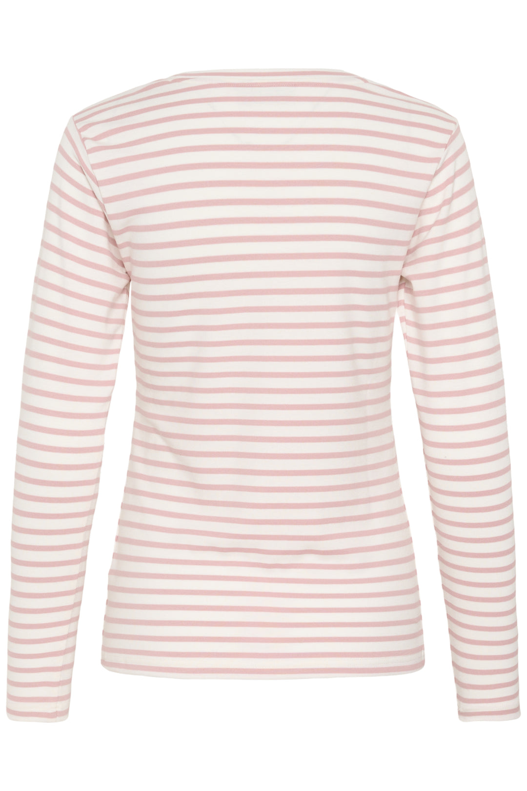 Pull à rayures Liddy - Broderie cœur contrastante