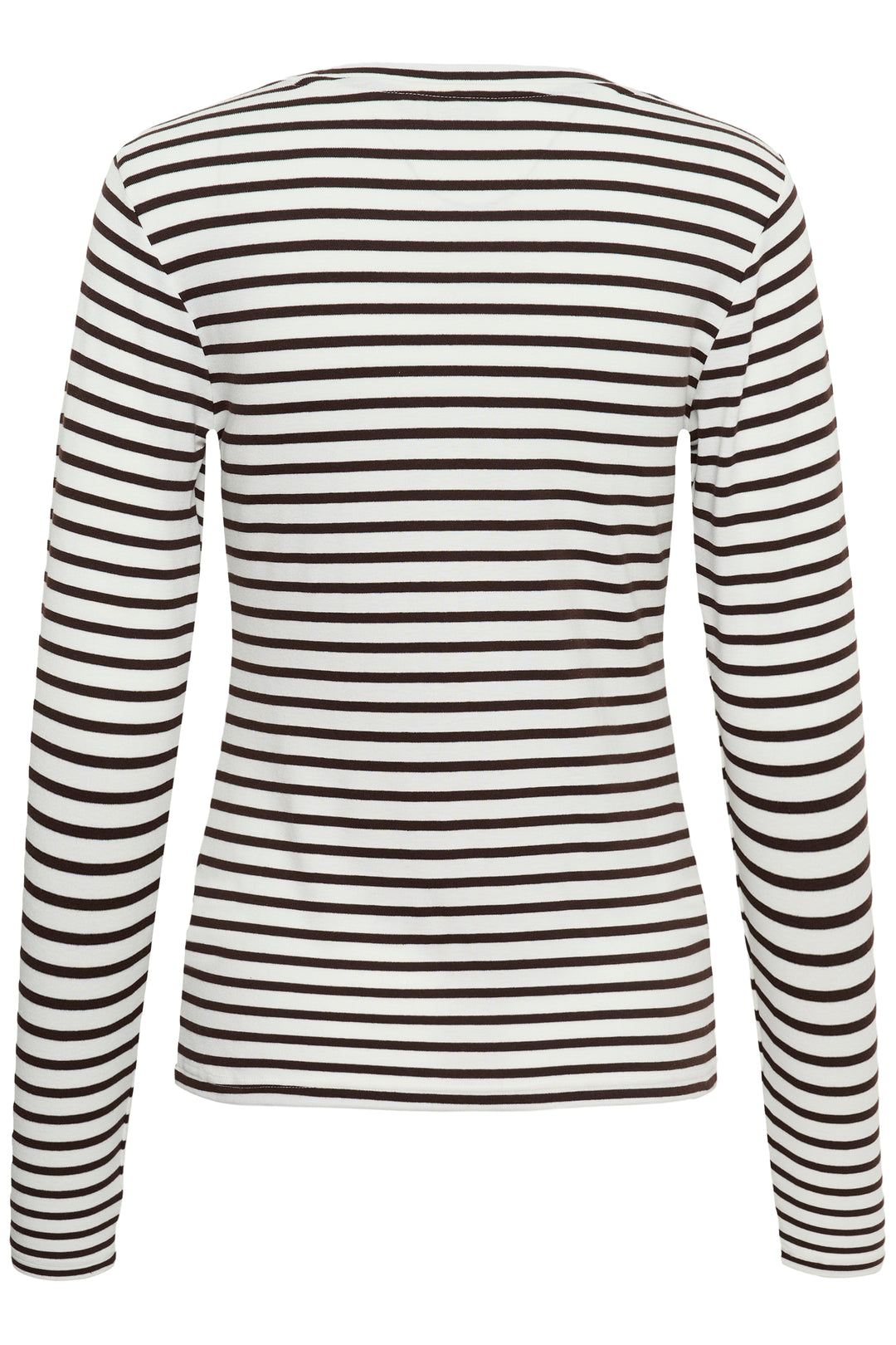 Pull à rayures Liddy - Broderie cœur contrastante