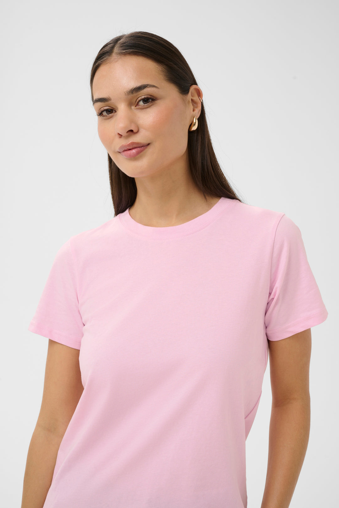 T-shirt en pur coton Marin – Essentiel minimaliste et confortable