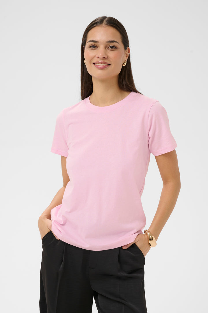 T-shirt en pur coton Marin – Essentiel minimaliste et confortable