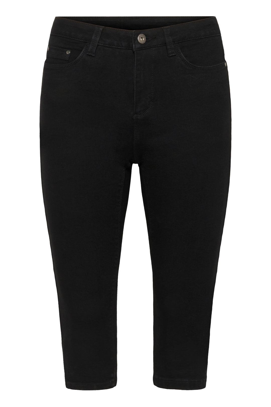 Zelina Denim Capris - Slim Fit
