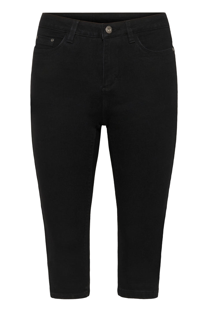 Zelina Denim Capris - Slim Fit