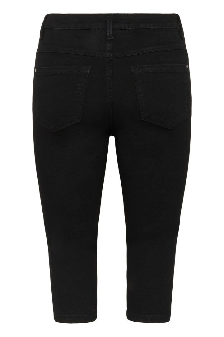 Zelina Denim Capris - Slim Fit