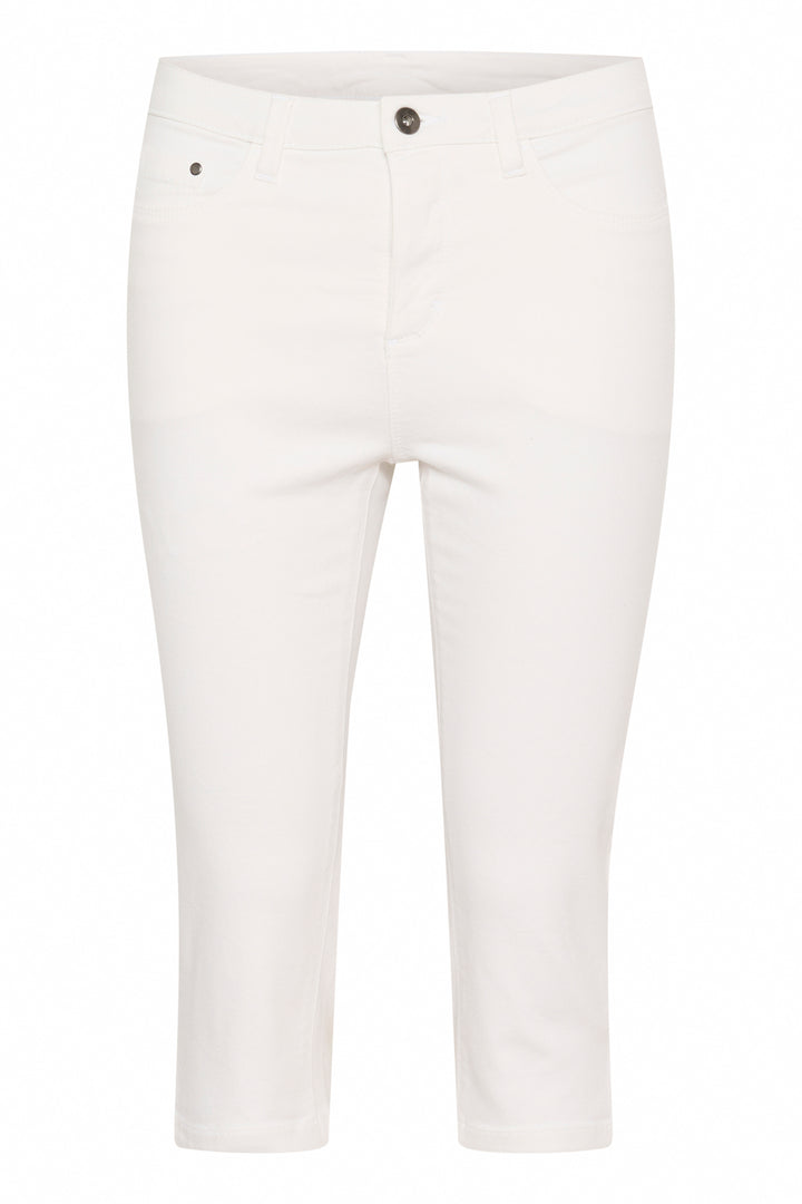 Zelina Denim Capris - Slim Fit
