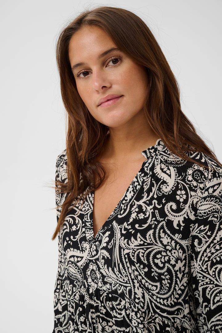 Robe à motif paisley Ellen - 100% Viscose (LENZINGT ECOVEROT)
