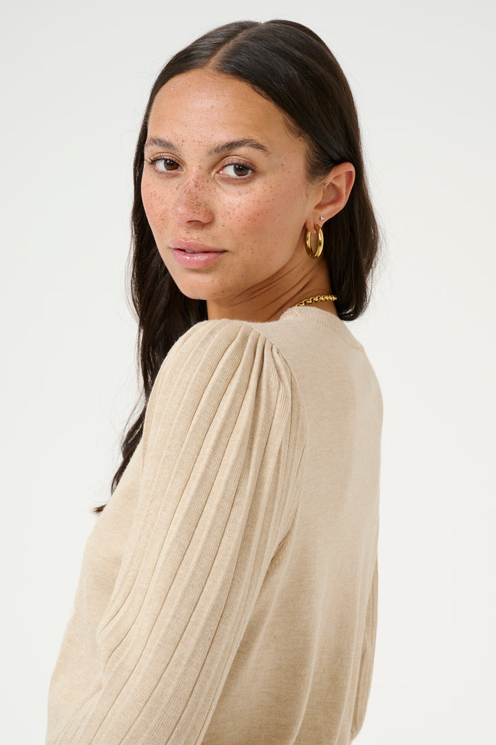 Pull à manches bouffantes Lone