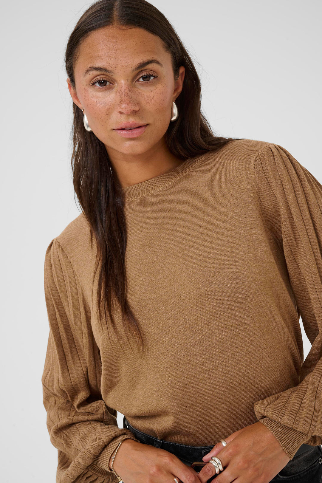 Pull à manches bouffantes Lone