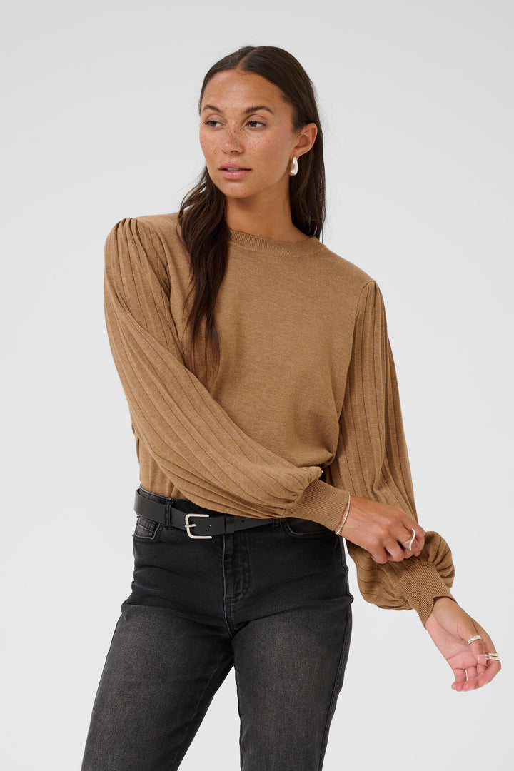 Pull à manches bouffantes Lone