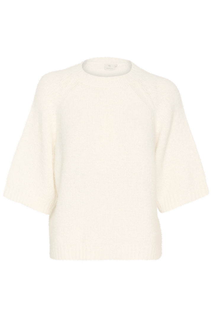 Emilie soft knit elbow-sleeve jumper