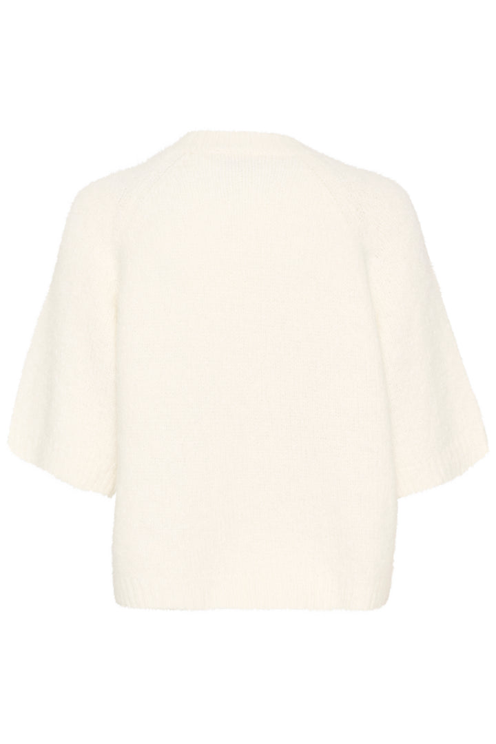 Emilie soft knit elbow-sleeve jumper