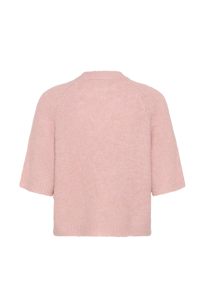 Emilie soft knit elbow-sleeve jumper