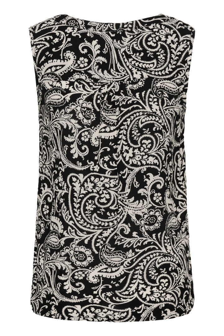 Haut sans manches Amber – Encolure en V 100% Viscose (LENZINGT ECOVEROT)