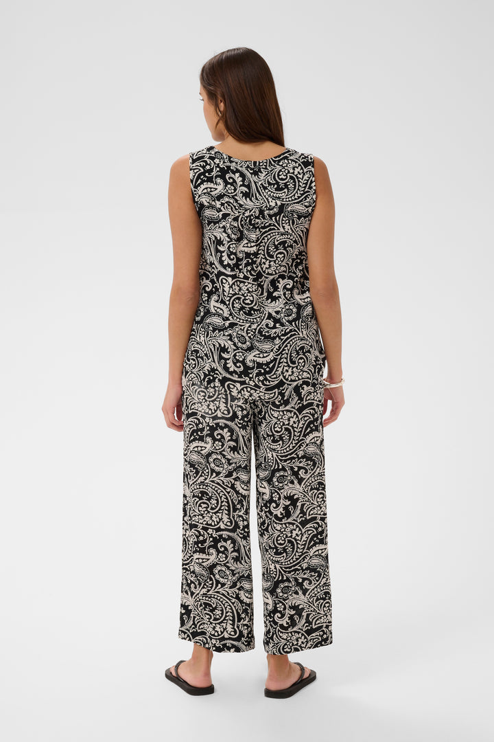 Haut sans manches Amber – Encolure en V 100% Viscose (LENZINGT ECOVEROT)