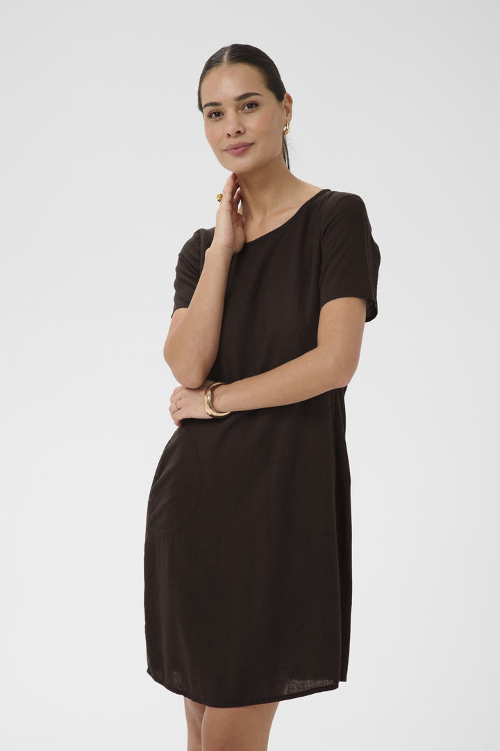 Milia Linen Dress - Flowing silhouette