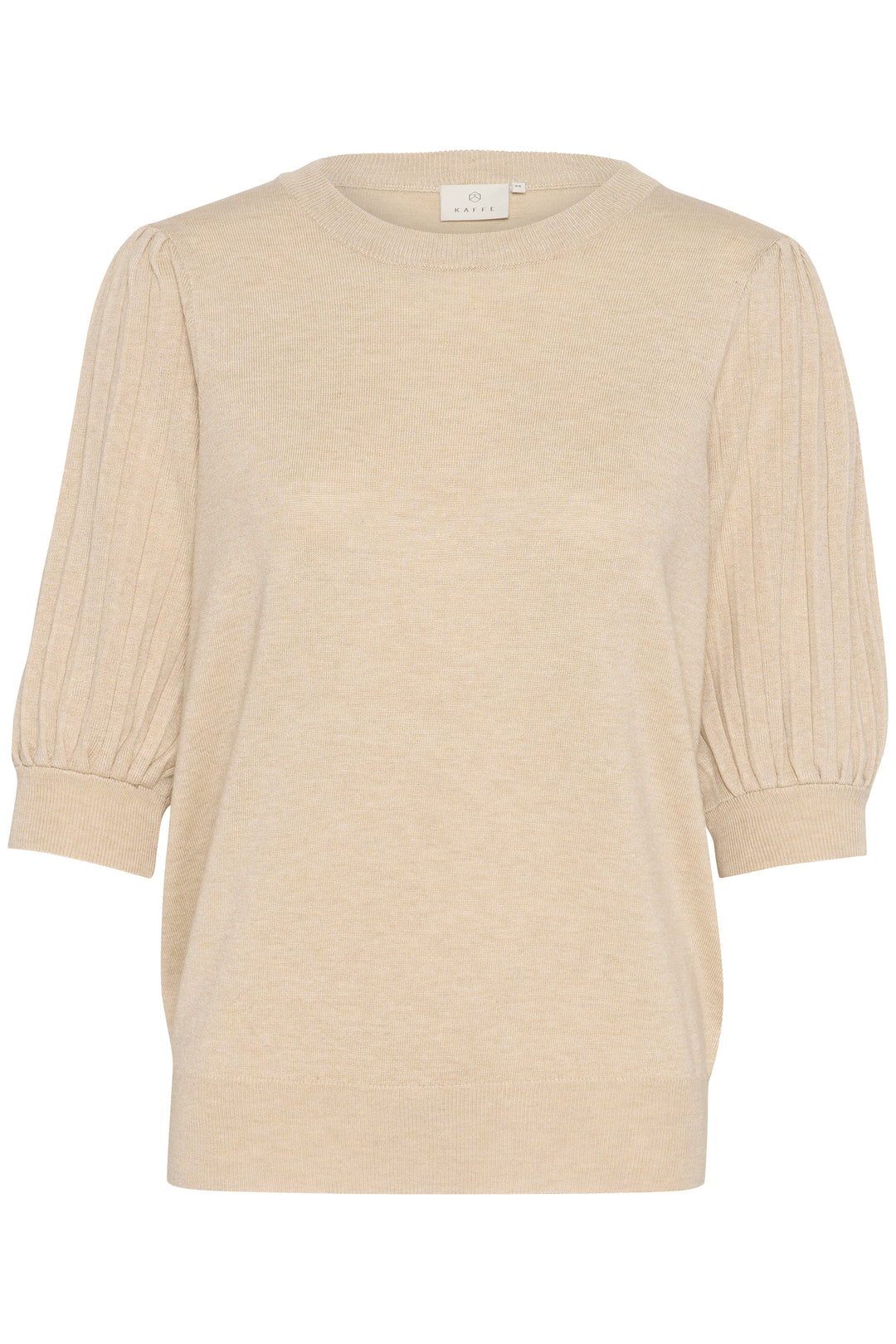 T-shirt à manches accordéon Lone – Détails plissés et coupe moderne