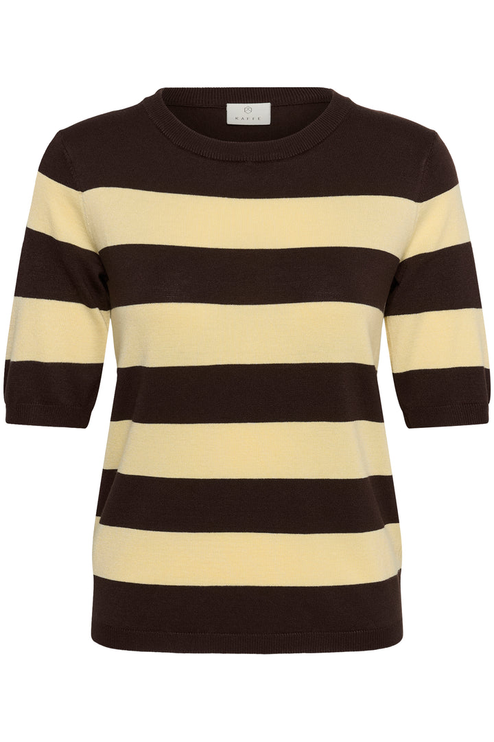 T-shirt en maille Lizza – Indispensable rayé au confort extensible