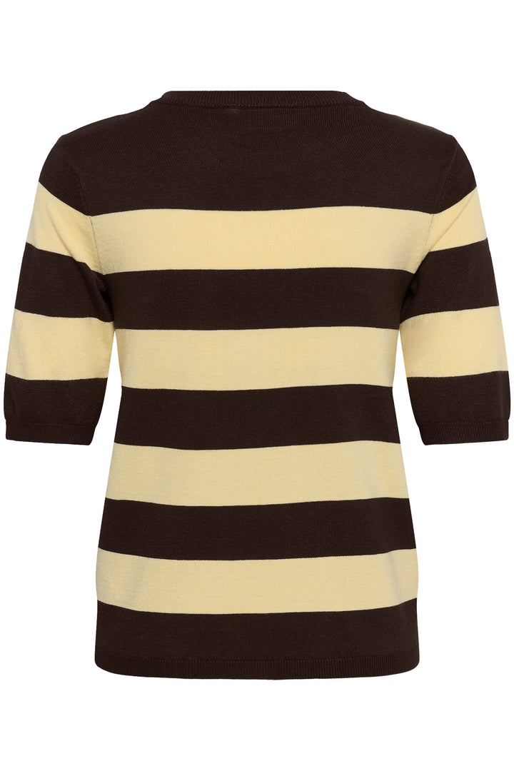 T-shirt en maille Lizza – Indispensable rayé au confort extensible