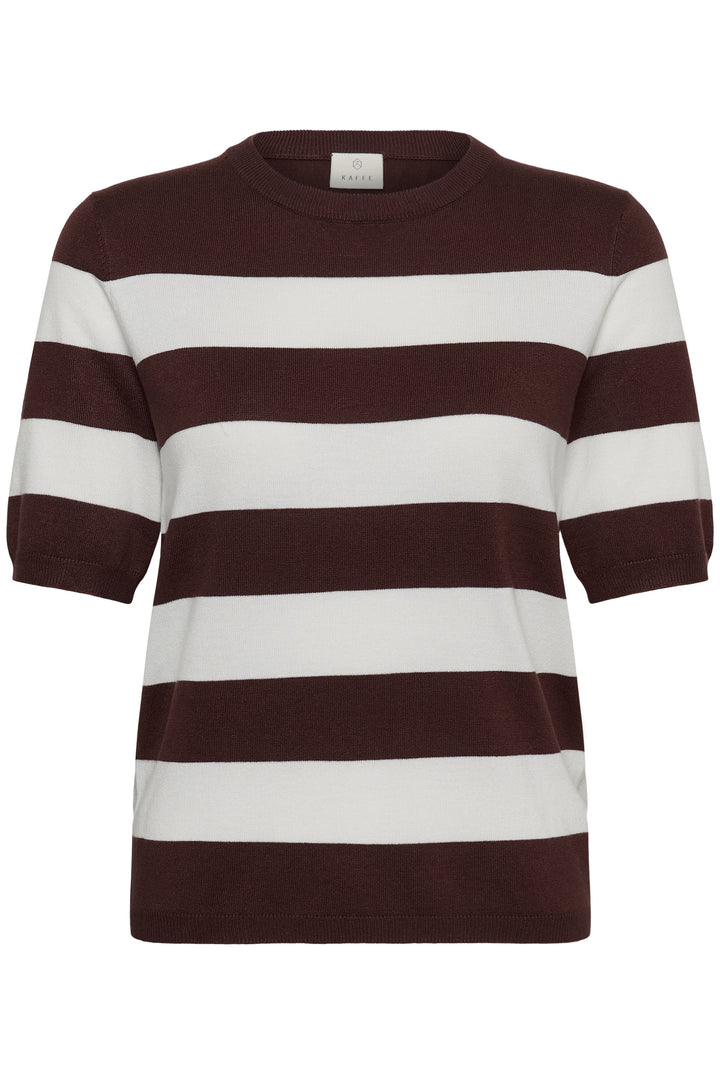 T-shirt en maille Lizza – Indispensable rayé au confort extensible
