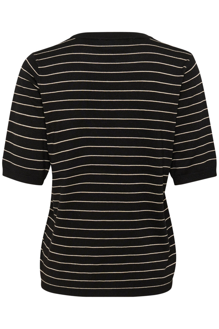 T-shirt en maille Lizza – Indispensable rayé au confort extensible
