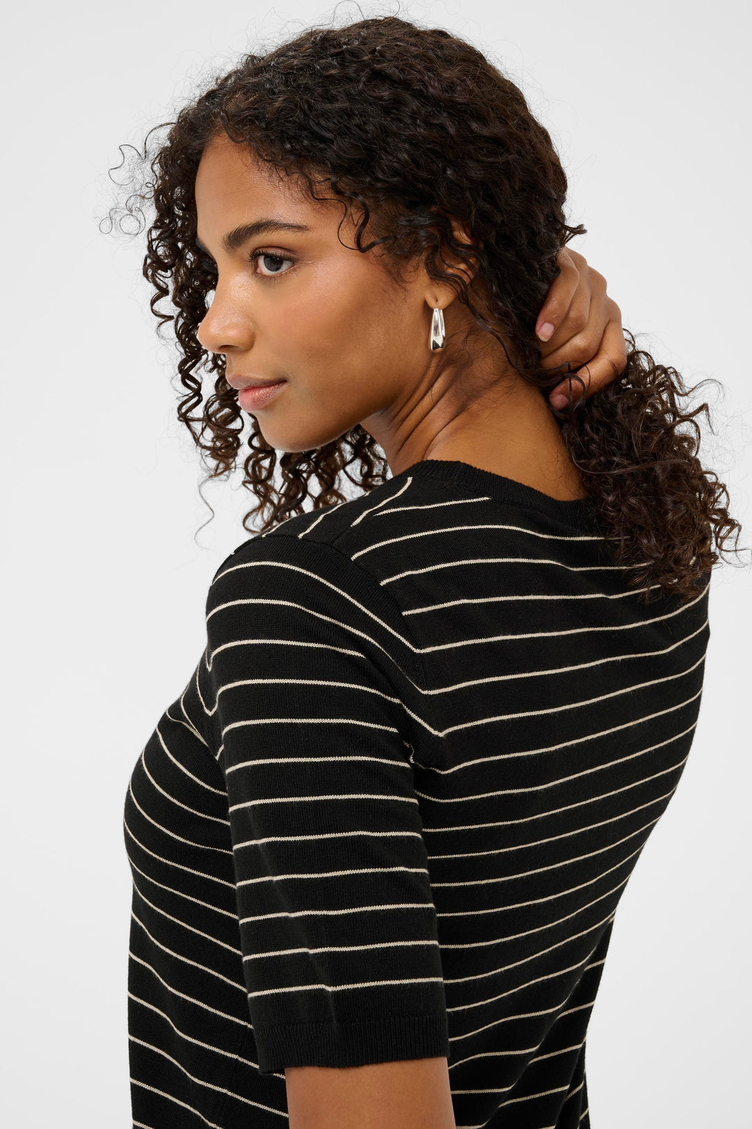 Chandail tout doux avec rayures Lizza