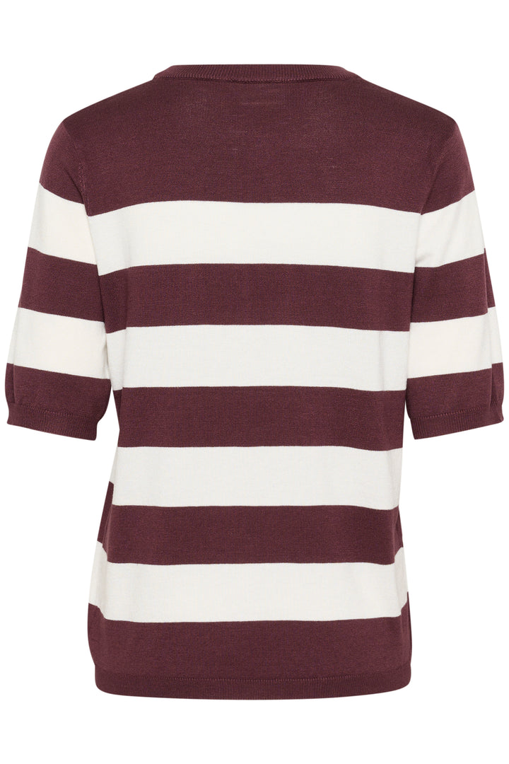 T-shirt en maille Lizza – Indispensable rayé au confort extensible