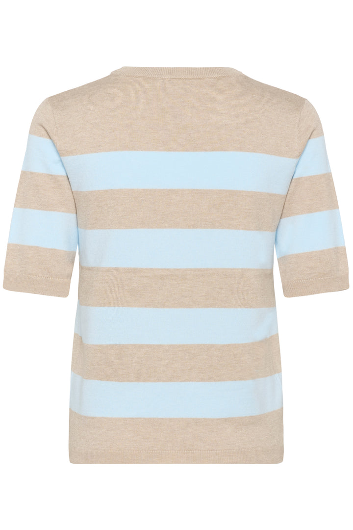 T-shirt en maille Lizza – Indispensable rayé au confort extensible