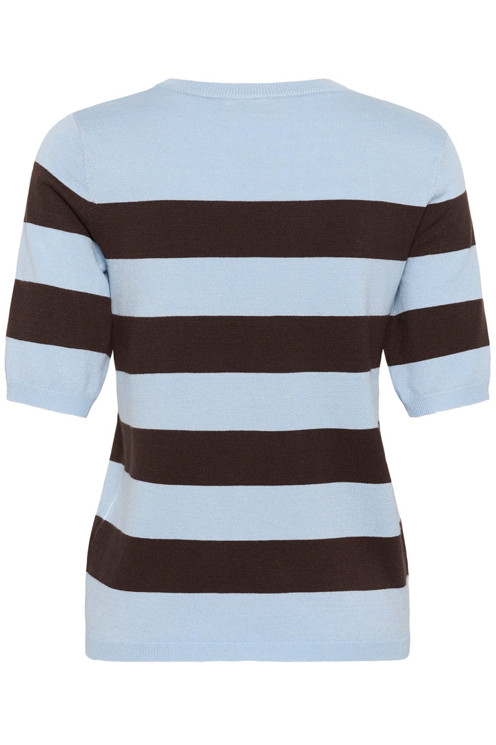T-shirt en maille Lizza – Indispensable rayé au confort extensible
