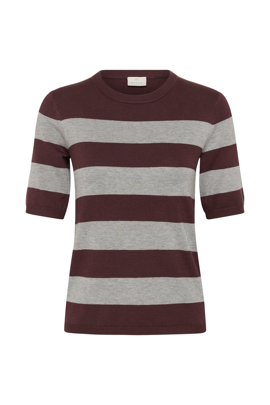 T-shirt en maille Lizza – Indispensable rayé au confort extensible