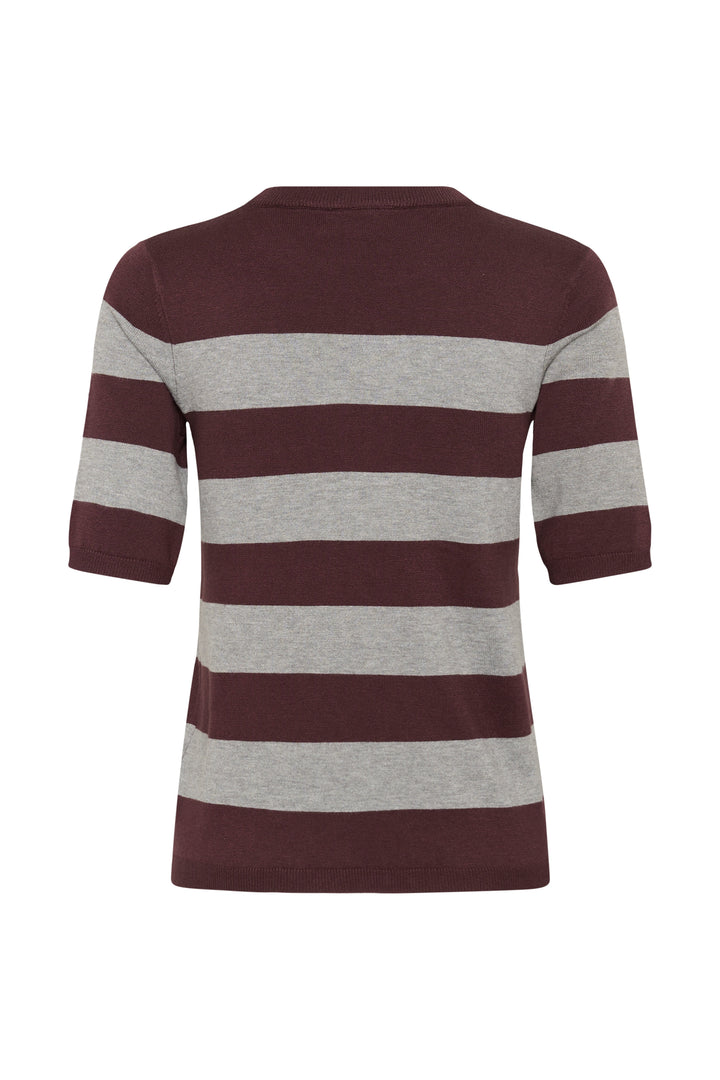 T-shirt en maille Lizza – Indispensable rayé au confort extensible