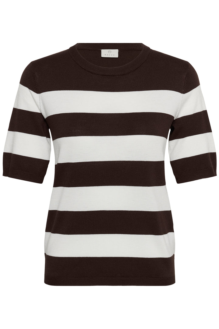 T-shirt en maille Lizza – Indispensable rayé au confort extensible