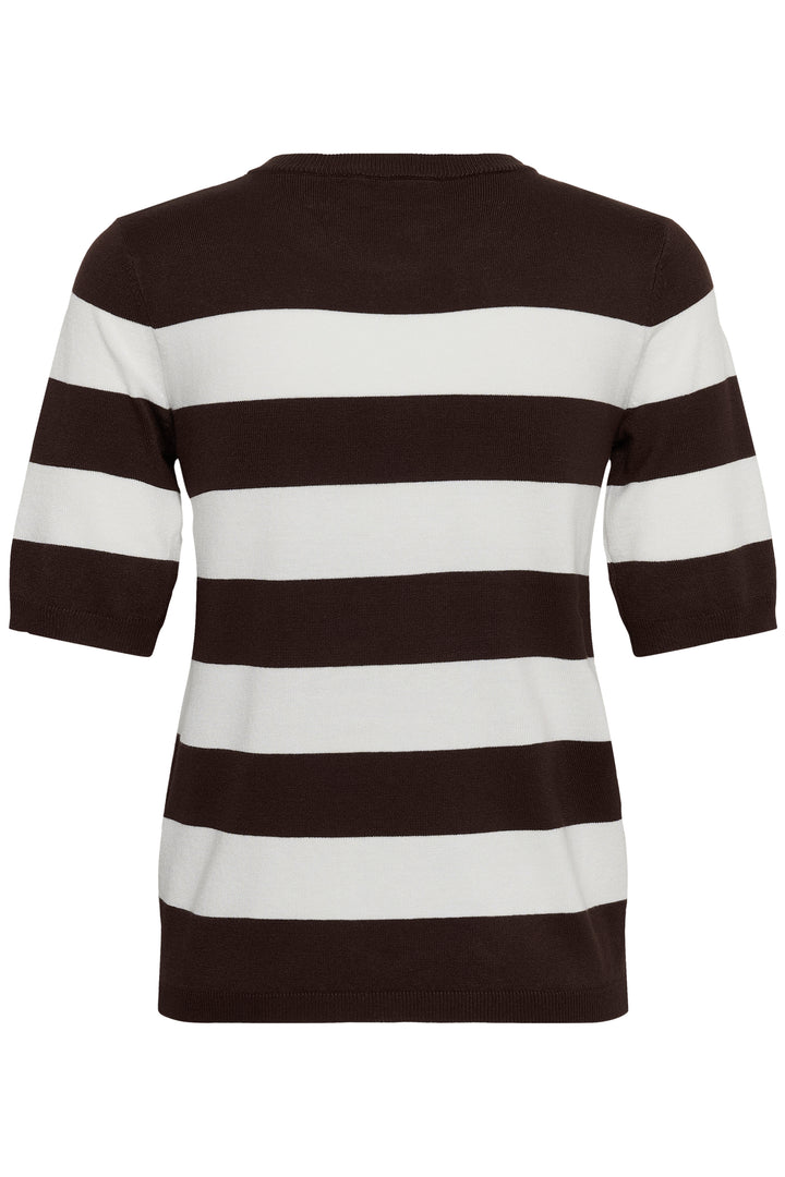T-shirt en maille Lizza – Indispensable rayé au confort extensible