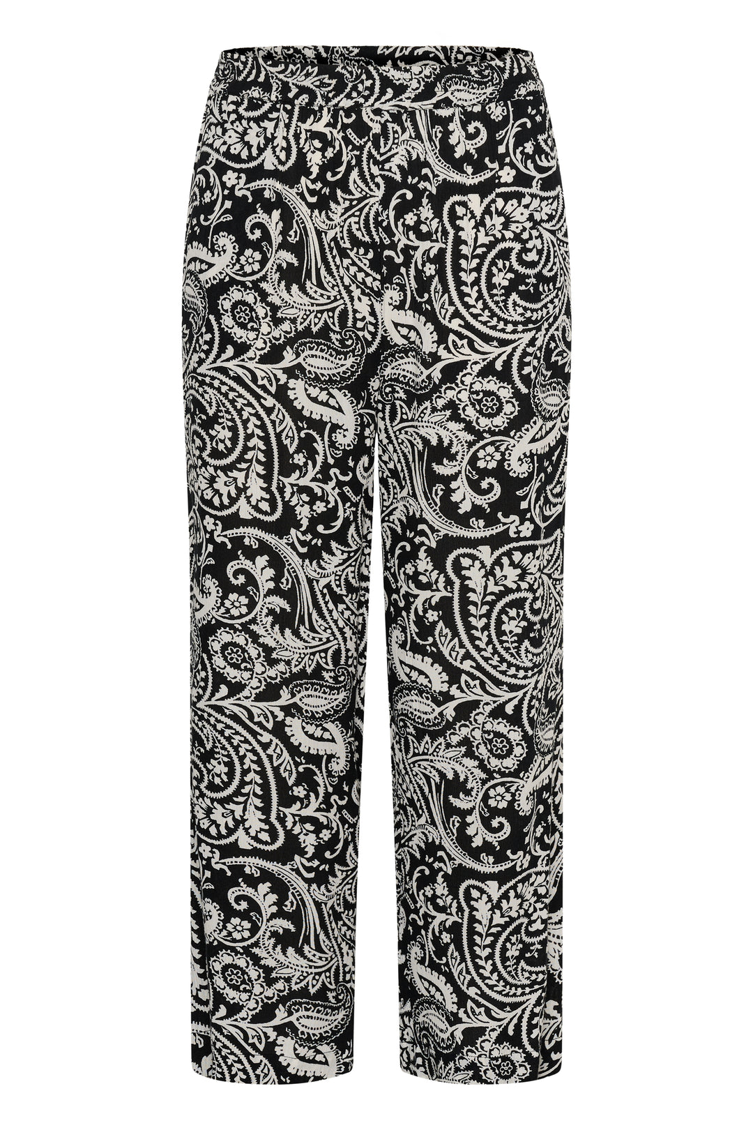 Dacia Paisley Print Flowing Trousers - 100% Viscose (LENZING™ ECOVERO™)