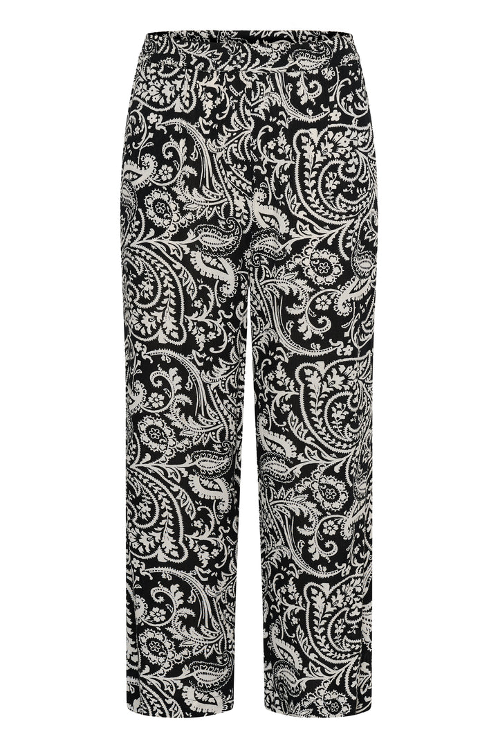 Dacia Paisley Print Flowing Trousers - 100% Viscose (LENZING™ ECOVERO™)