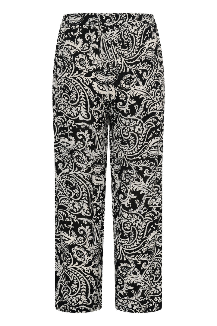 Dacia Paisley Print Flowing Trousers - 100% Viscose (LENZING™ ECOVERO™)