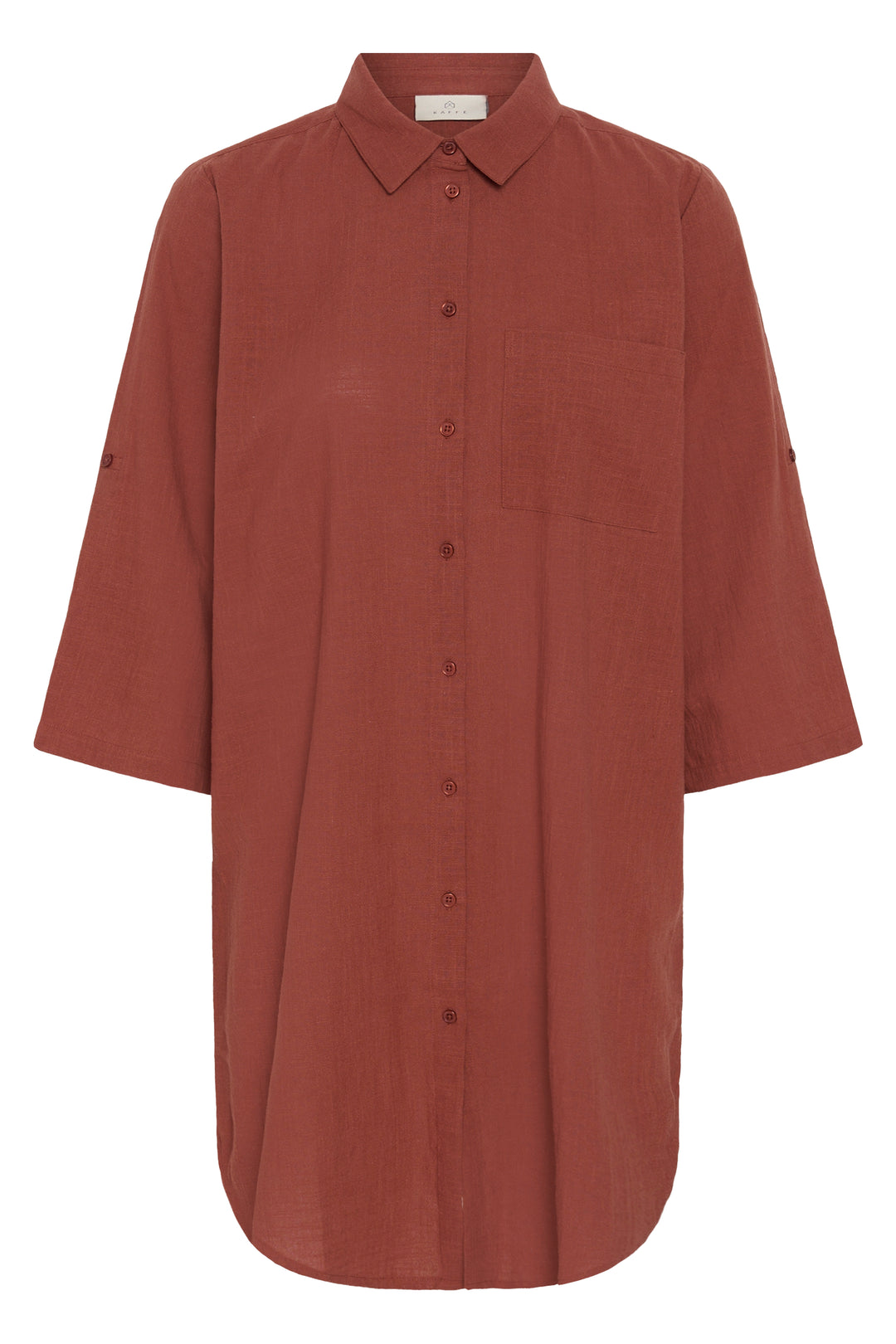 Chemise ample boutonnée Pauline – 100% coton