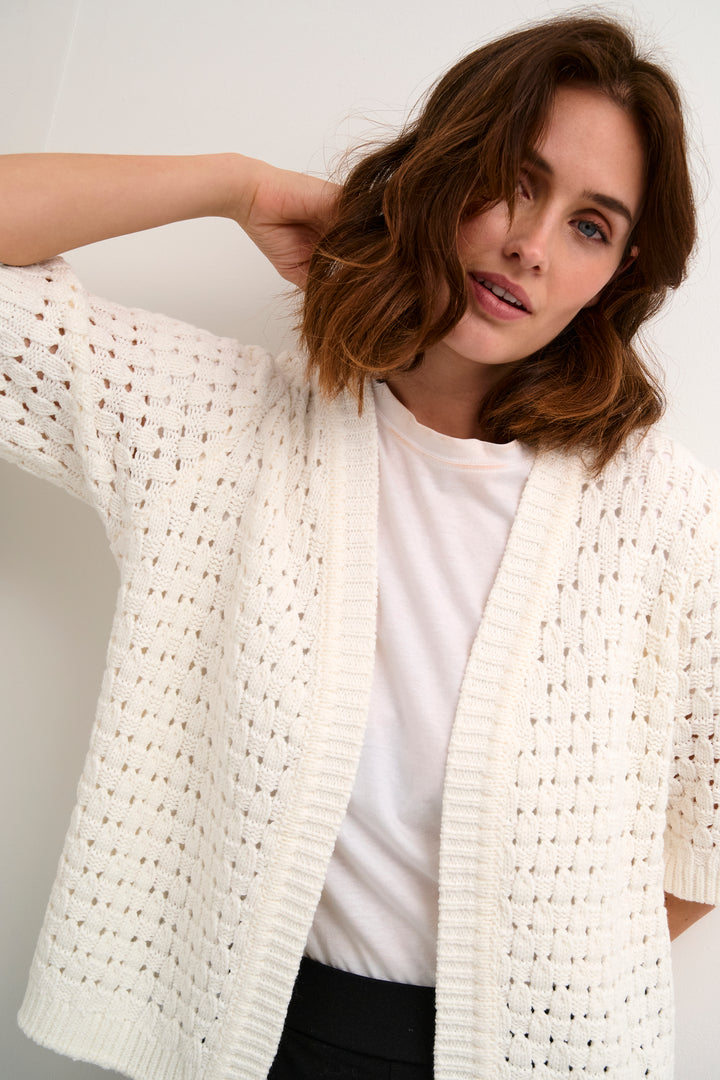 Cardigan coupe ample Silja - Maille douce tricotée