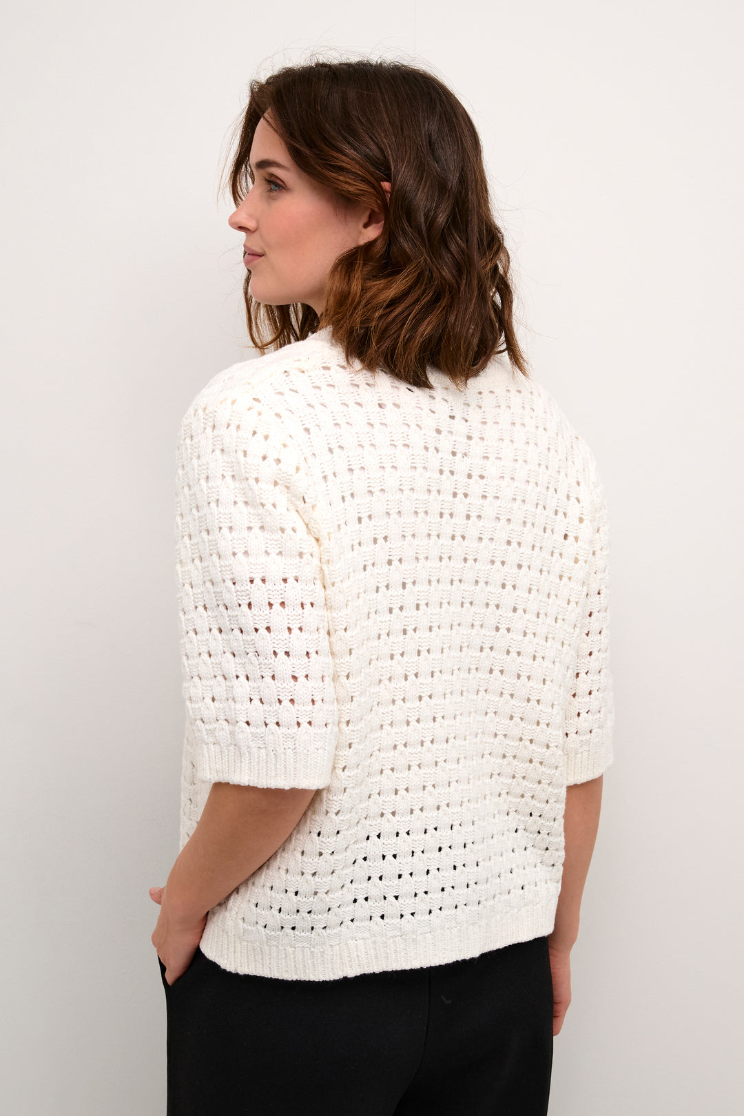 Cardigan coupe ample Silja - Maille douce tricotée