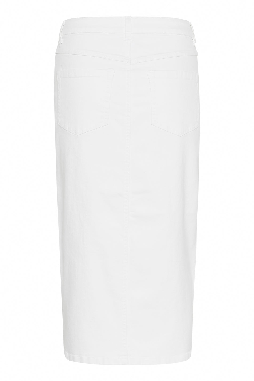 Zelina high-waisted denim skirt