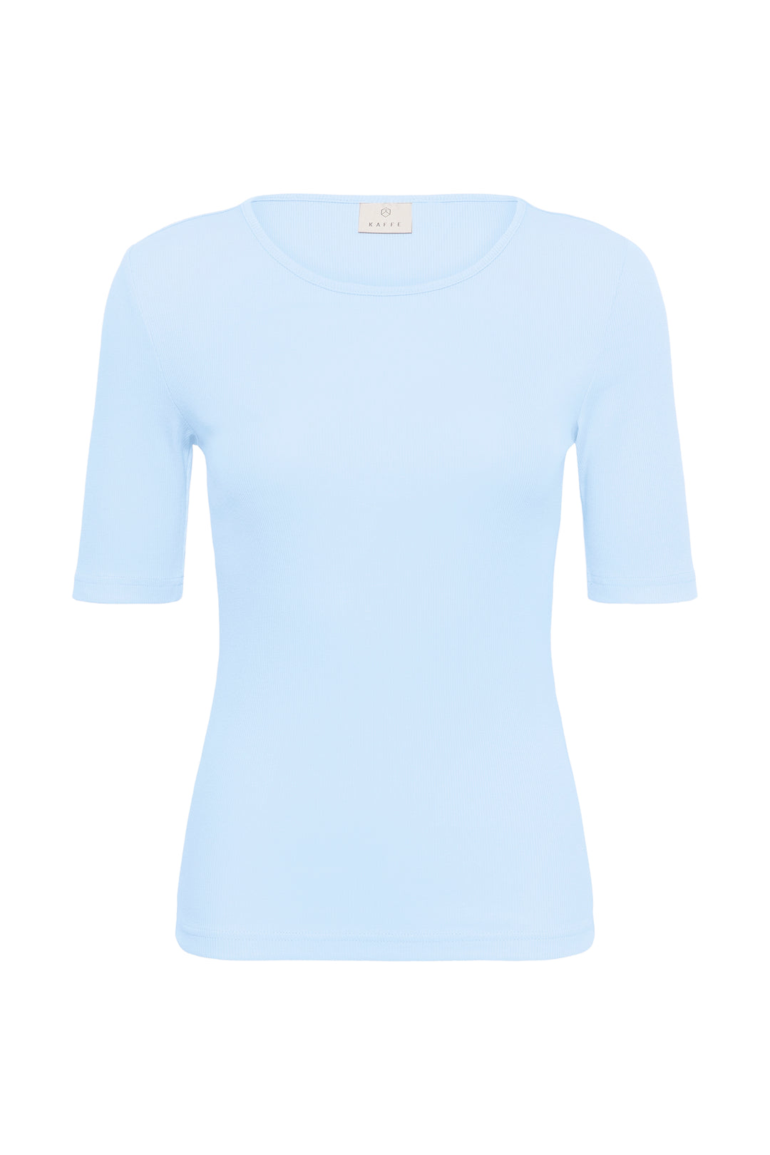 Carna Fitted Crew Neck Sweater - Short Sleeve