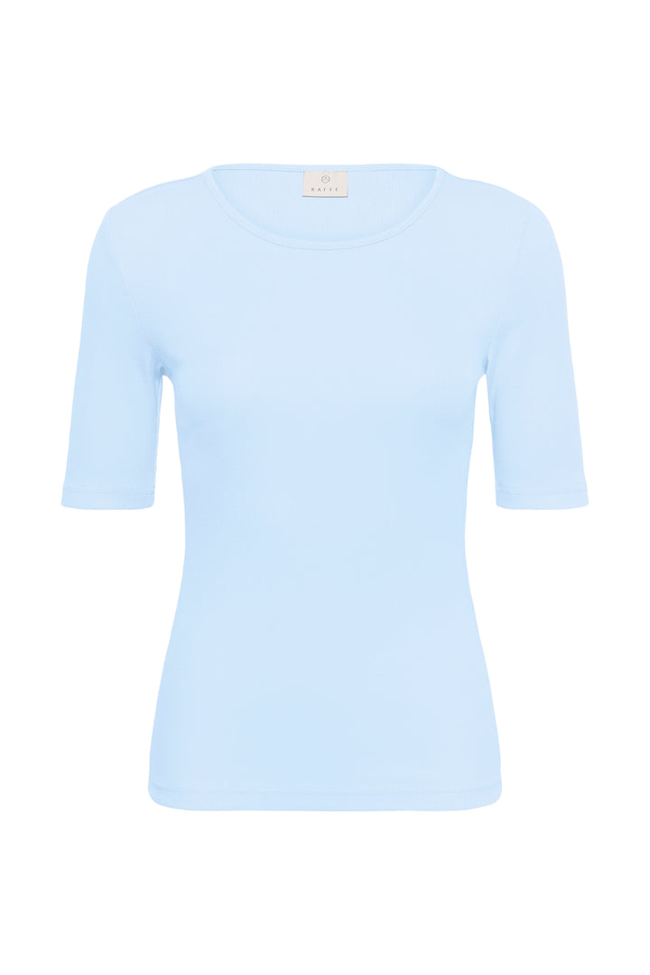 Carna Fitted Crew Neck Sweater - Short Sleeve