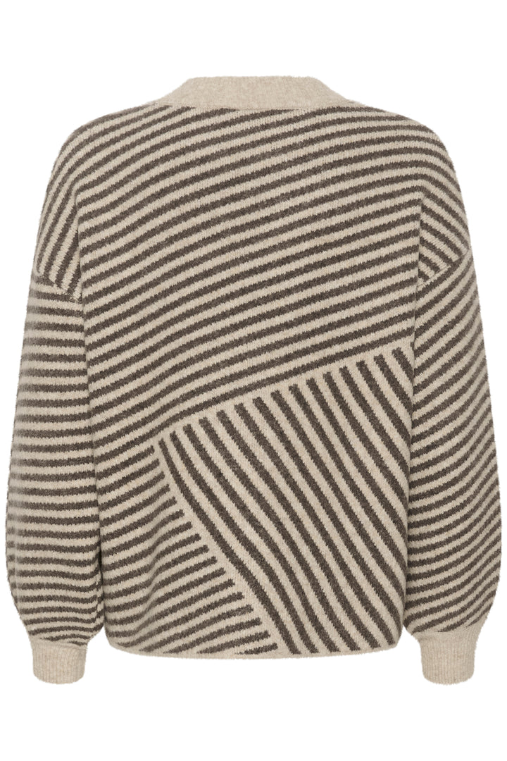 Pullover variation de lignes