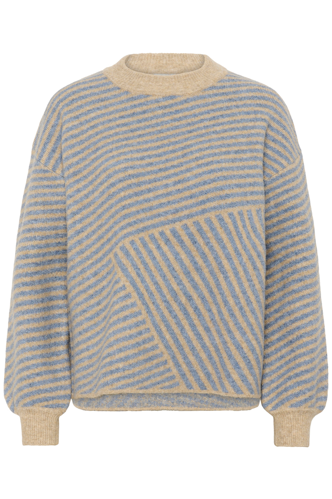 Pullover variation de lignes